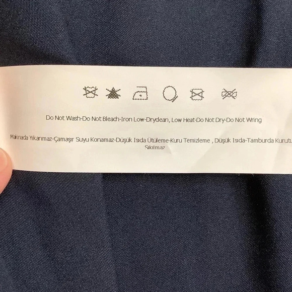 KENDI BOUTIQUE Navy Double Breasted Blazer Dress Size M - Picture 13 of 16